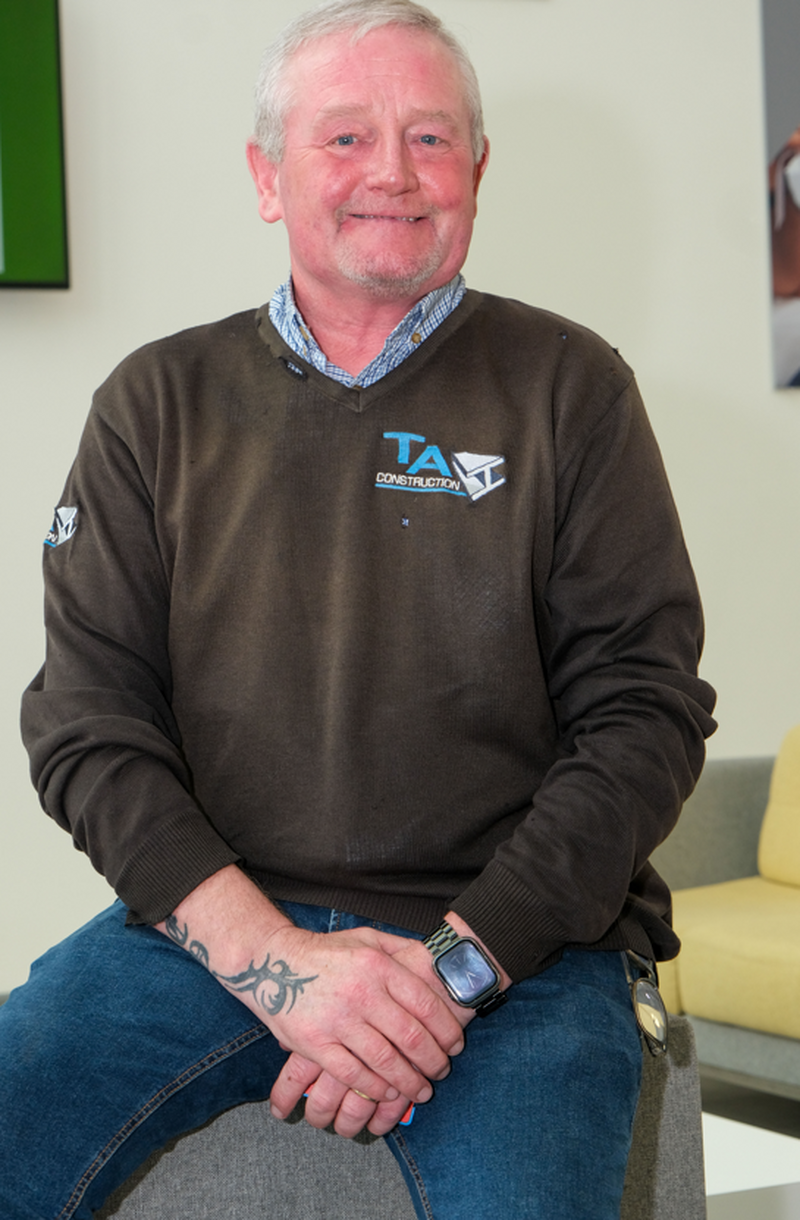 Other image for Cancer patient treated at centre he helped build